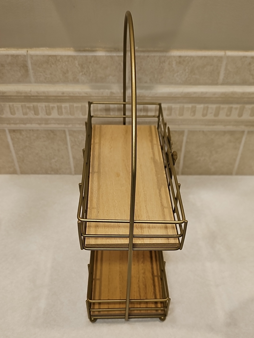 Dolly Parton Spring Butterfly 2-Tier Server - Picture 2 of 6